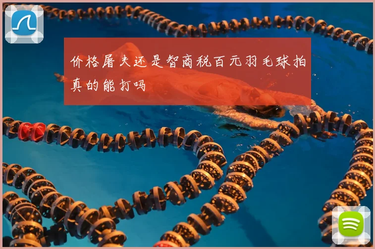 价格屠夫还是智商税百元羽毛球拍真的能打吗